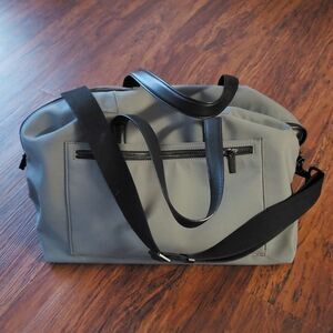 Away Blue and Black Duffel Bag for Versatile Travel